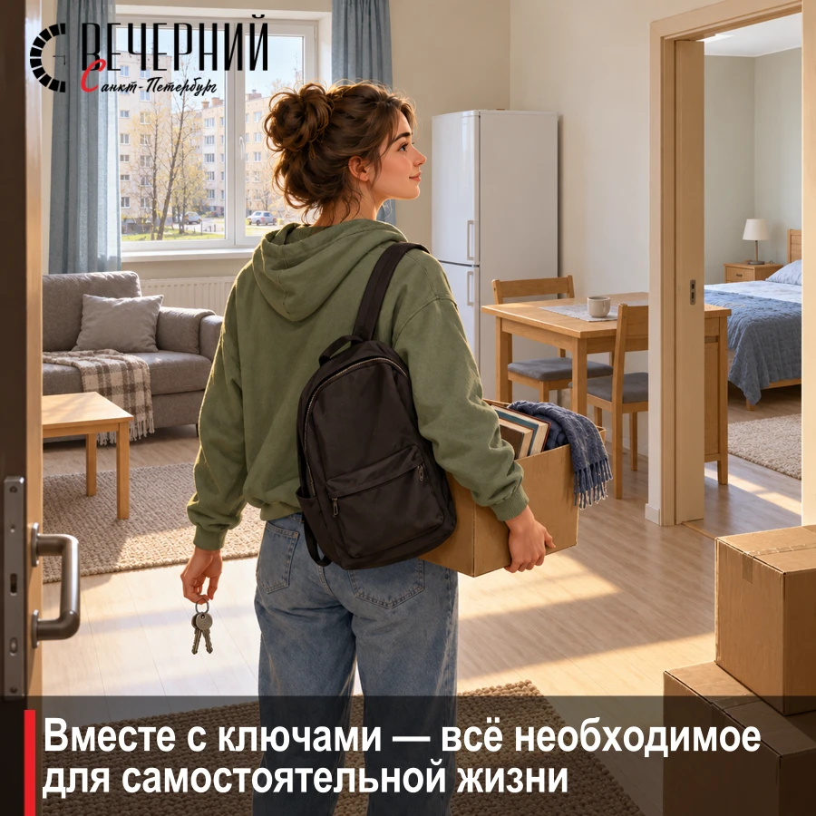 🏠 Петербург направит 136,3 миллиона рублей на обустройство квартир для детей-сирот