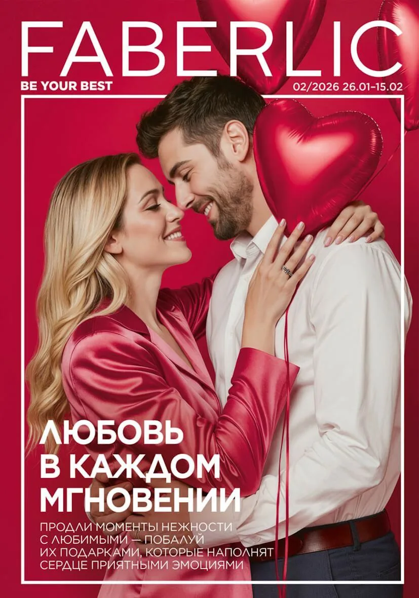 КАТАЛОГ FABERLIC 2 2026 
📅 Действовал: с 26 января по 15 февраля (3 недели) 

🇷🇺 Каталог №2 Росси