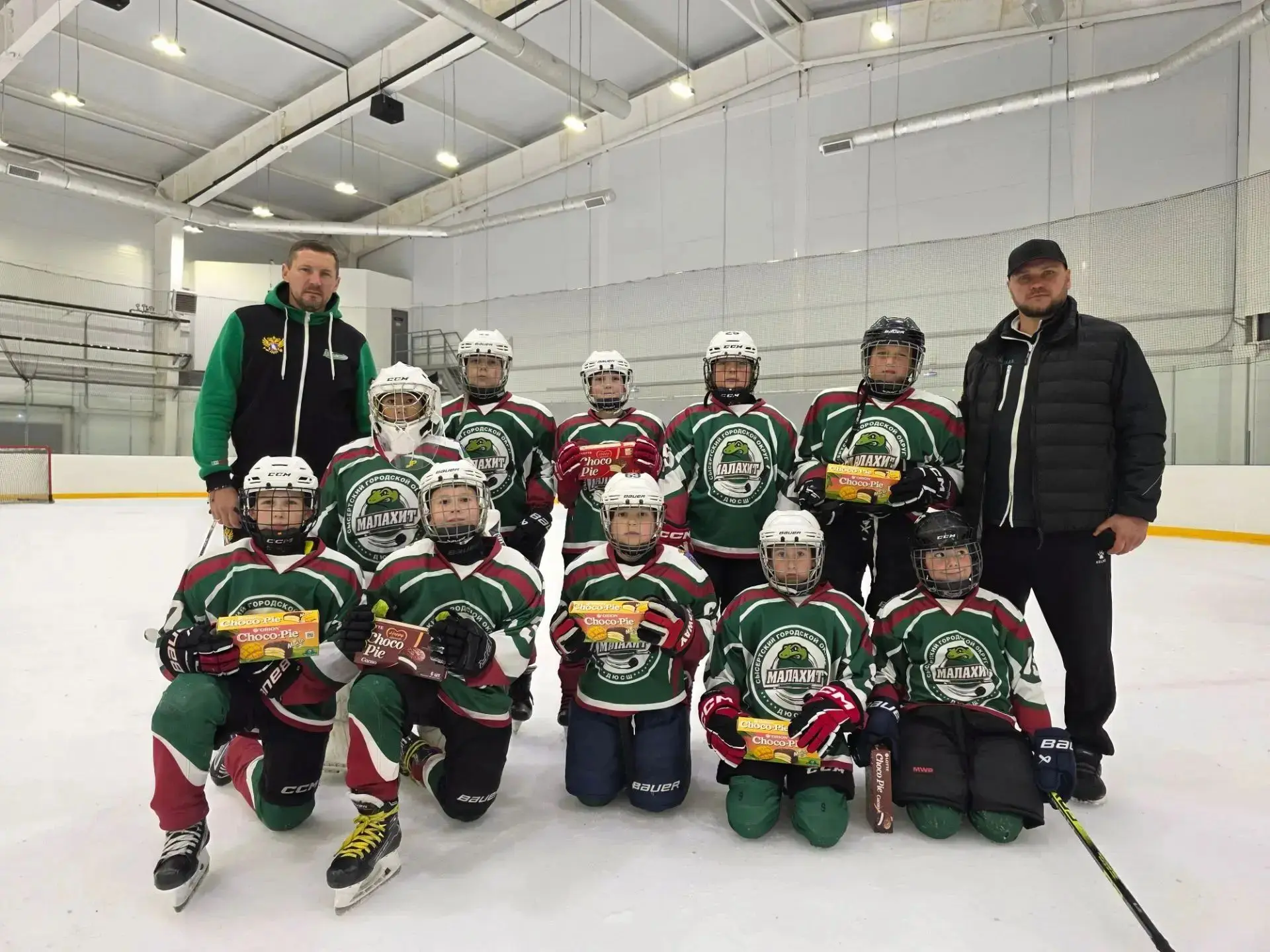 🏒 Первый турнир «Малахита» — и сразу на призы школы TRU_TKO!