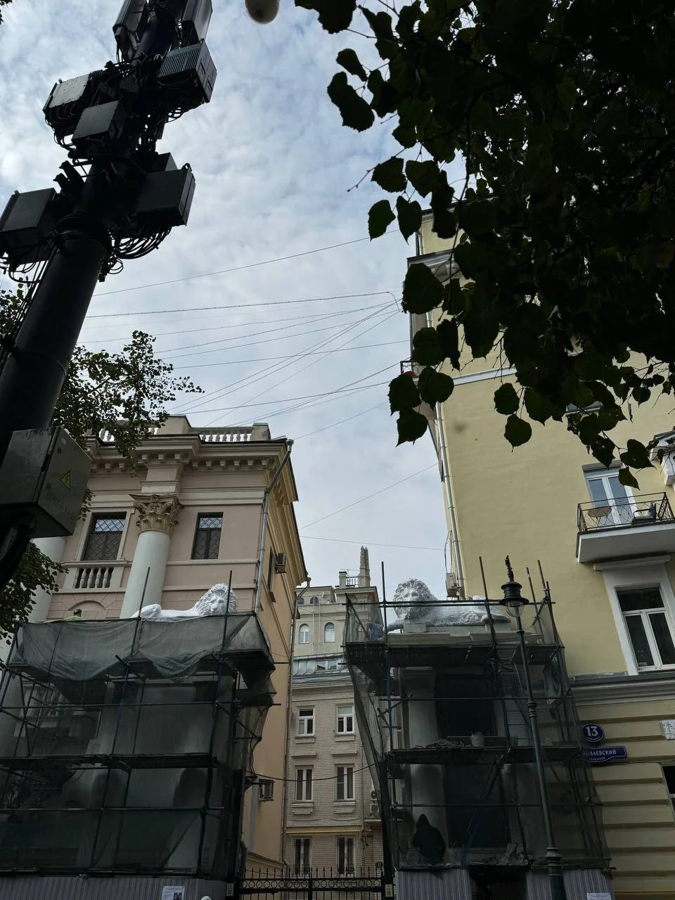 Львы вернулись на Патриаршие