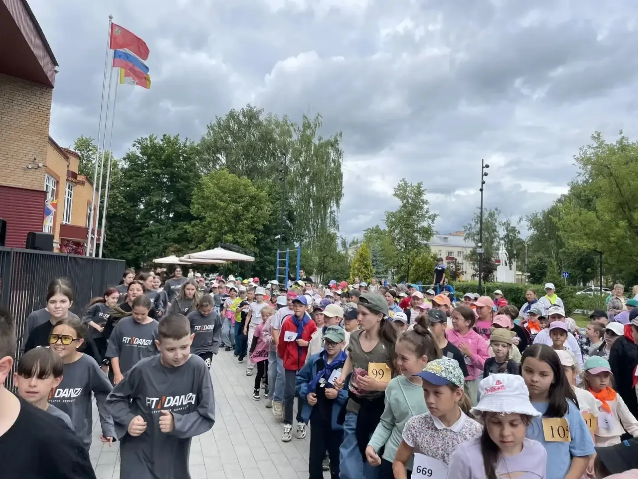Сегодня в лагере было жарко без солнца! 🔥