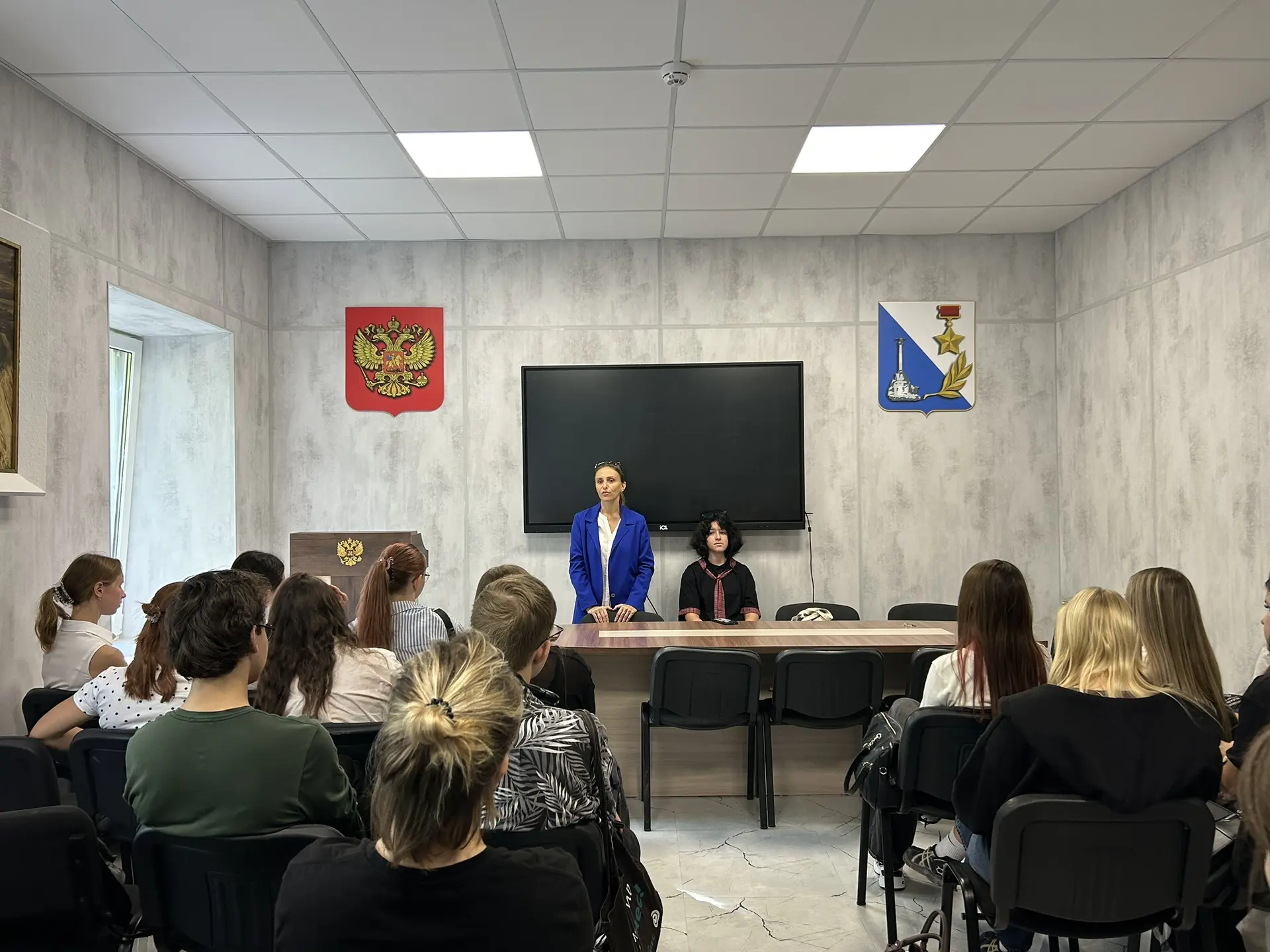 🎓В СевМК прошло заседание старост первых курсов. Педагог-организатор Москалева Ольга О...