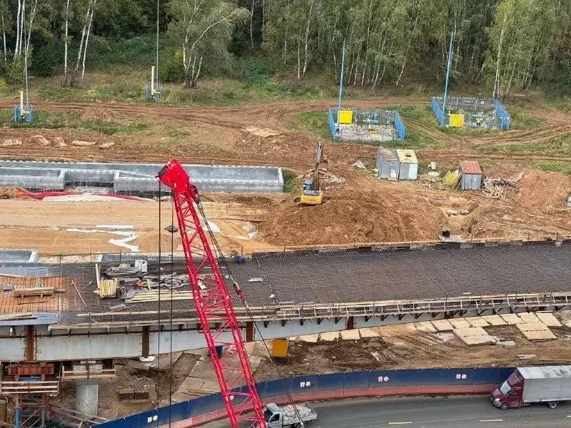 🏗️ Участок трассы СБВ — Поляны постепенно приобретает свои очертания