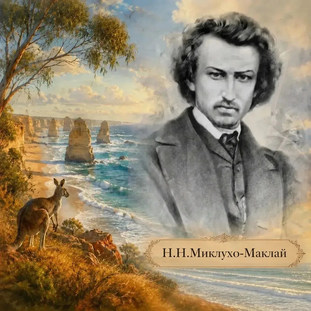 180 лет со дня рождения Миклухо-Маклая

Николай Миклухо-Маклай (1846–1888) —выдающийся русский этног