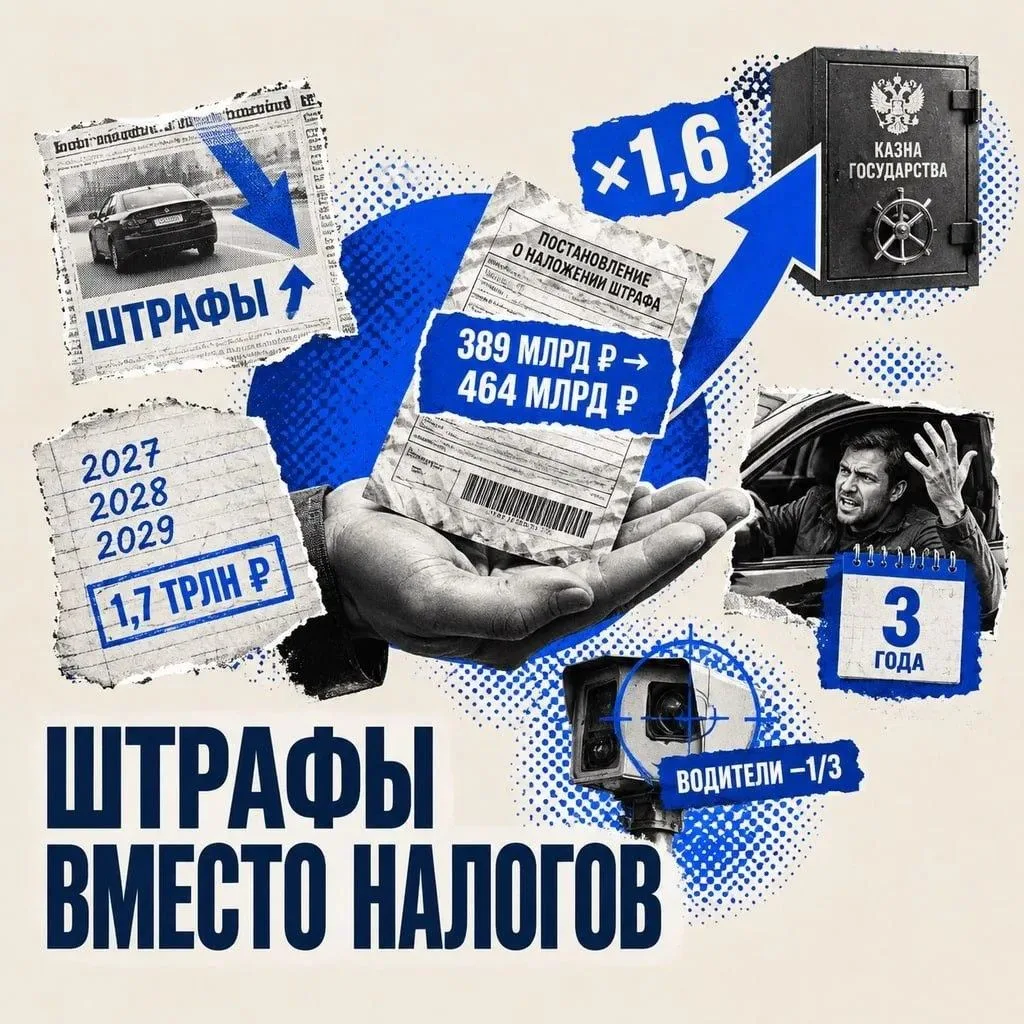 Штрафы постепенно превращаются в отдельную заметную статью государственных доходов. За ...