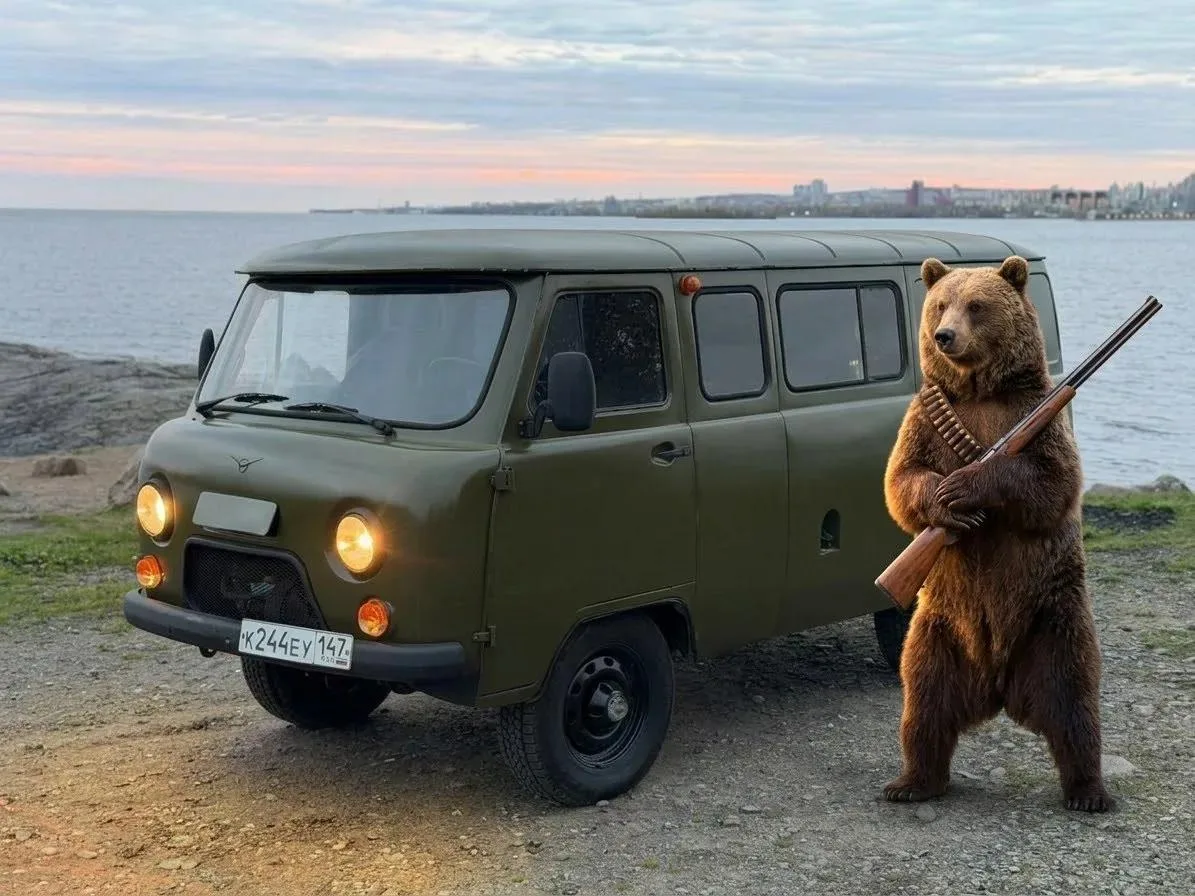 В продаже живой УАЗ Буханка!