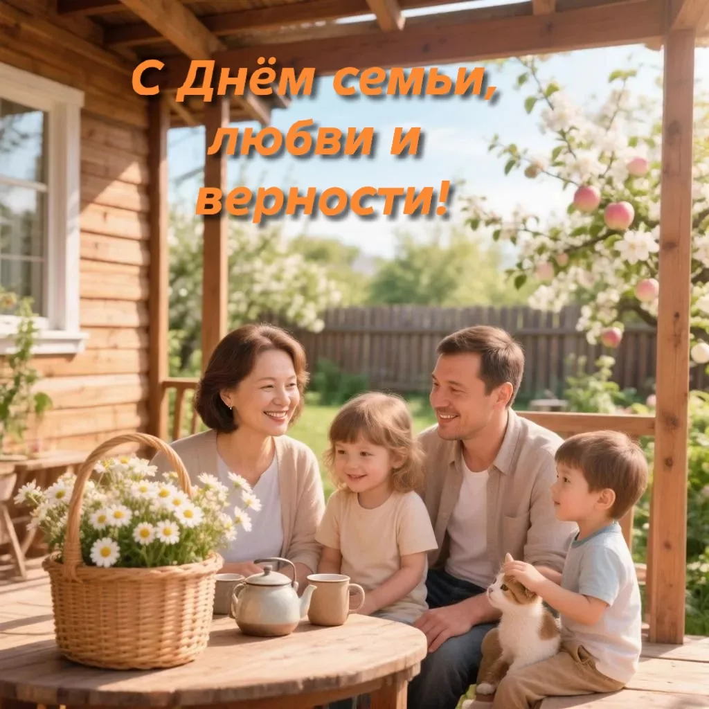🌼 С Днём семьи, любви и верности! 🌼

Сегодня особенный день — 8 июля, когда вся Россия отмечает од