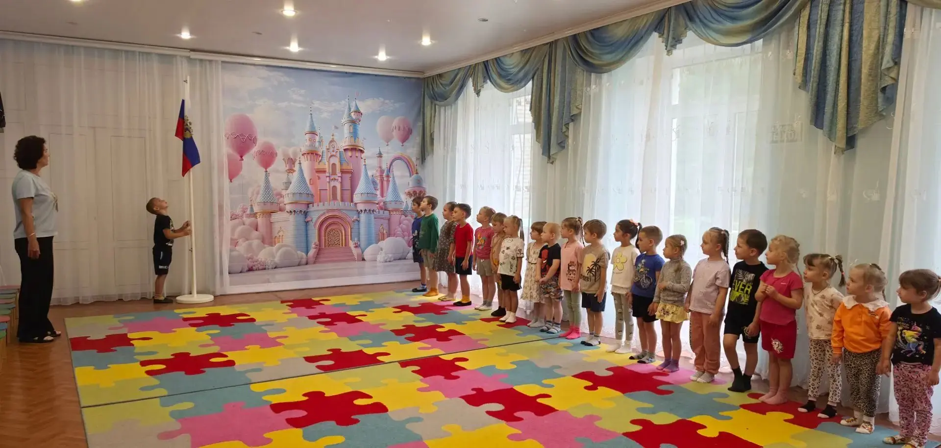 В рамках реализации регионального проекта "Предшкола: стандарт детского сада" МБОУ ЦО4 ...
