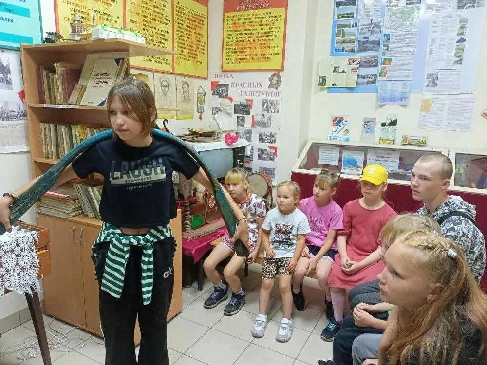 21 августа для воспитанников СРЦН Артинского района прошла тематическая экскурсия «Мир ...