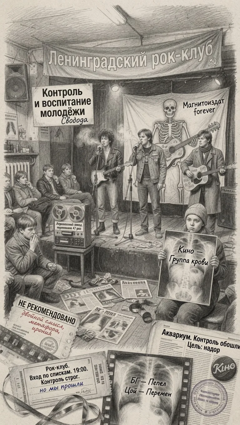 В советском роке 80-х было полно мифов, но один из самых стойких — про то, как группы выживали в усл