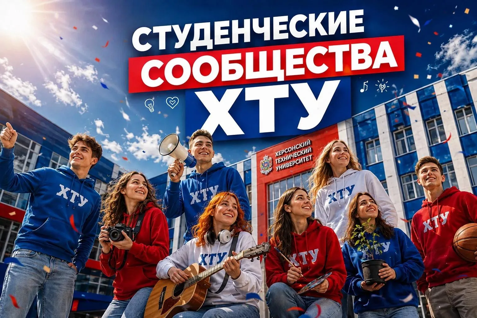 Вступай в студенческие сообщества ХТУ!
