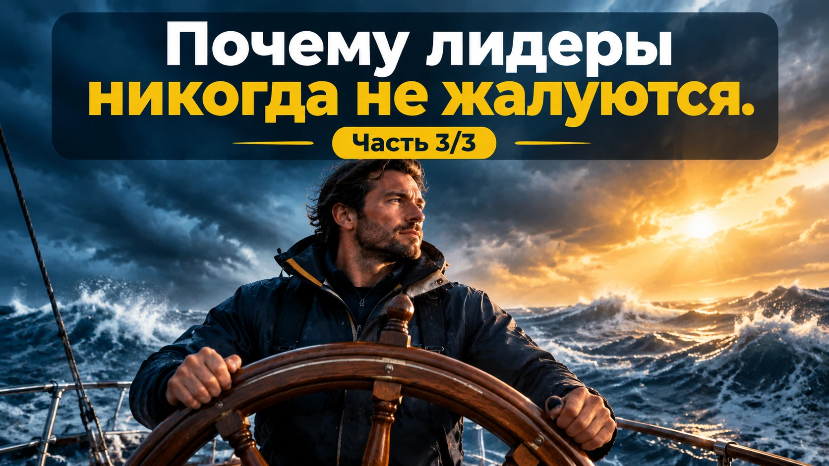 Почему лидеры никогда не жалуются. Часть 3\3