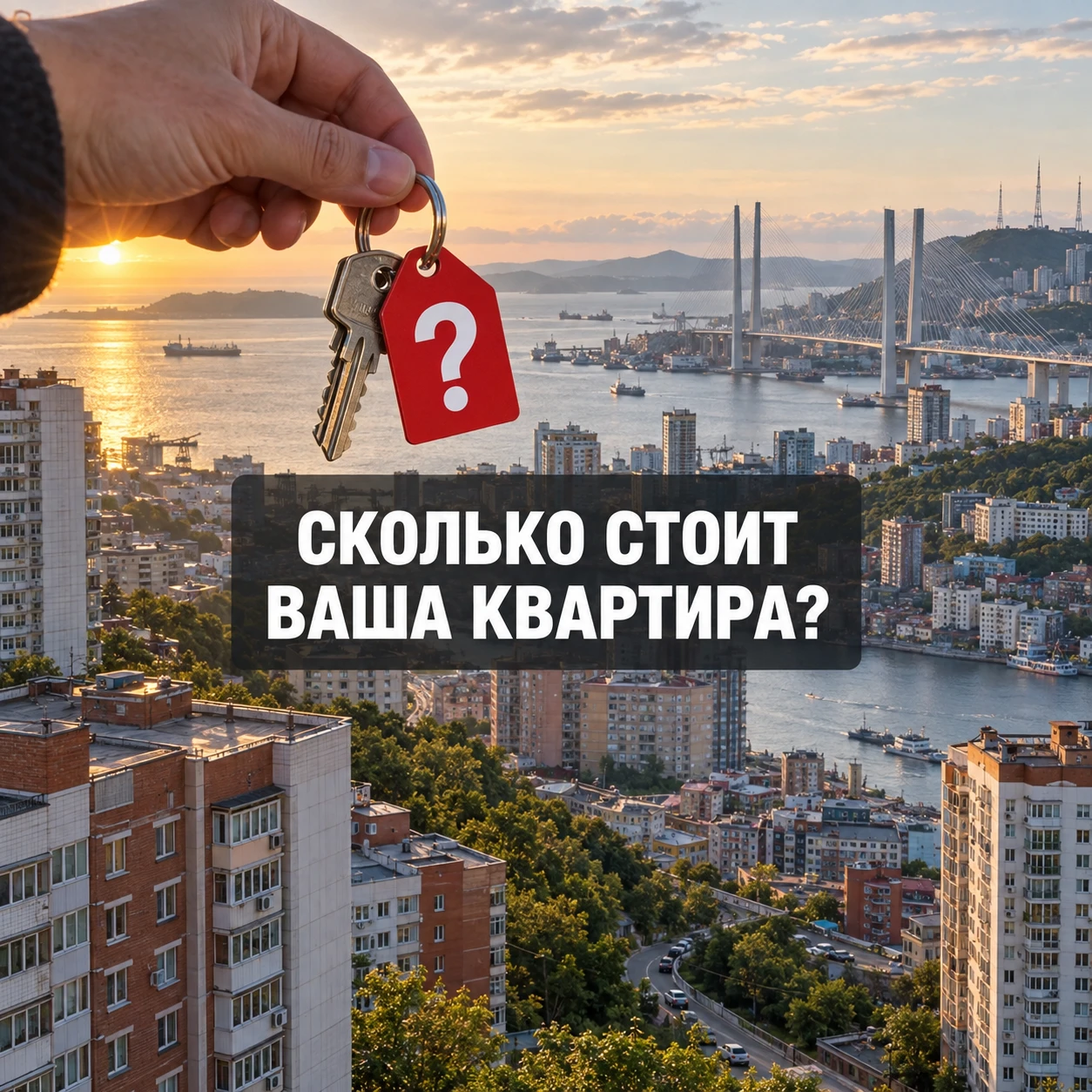 🏠 Сколько сейчас стоит ваша квартира во Владивостоке?