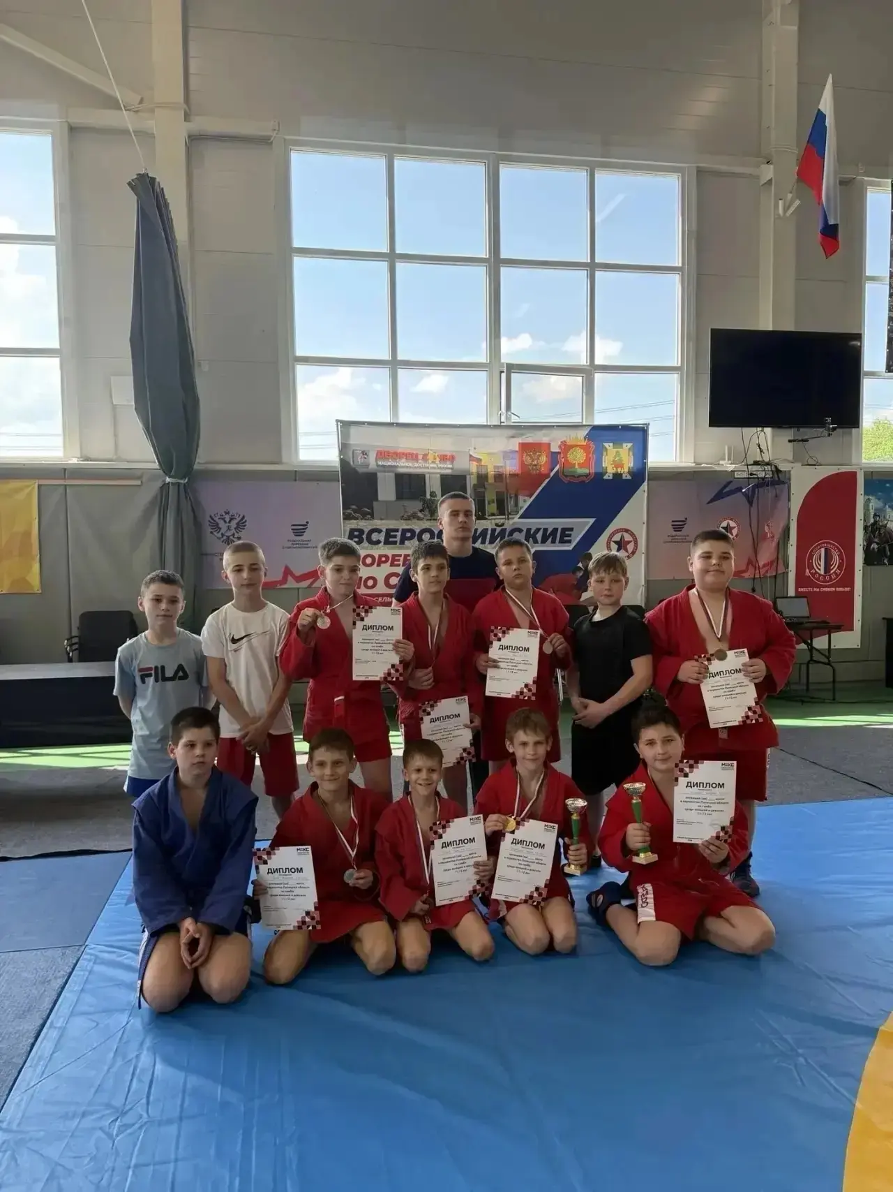 🏆 В Елецком районе прошло первенство Липецкой области по самбо среди юношей и девушек 11–12 лет  22 