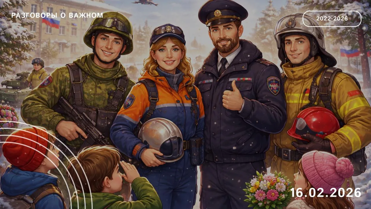 Уважаемые коллеги! 16 февраля занятие «Разговоры о важном» будет посвящено теме «Герой из соседнего 