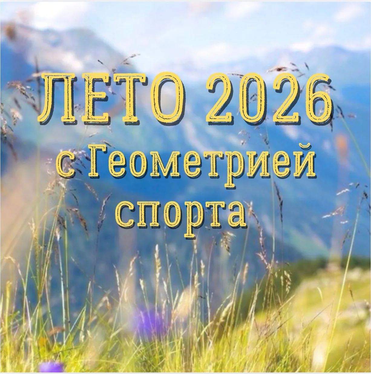 ЛЕТО 2026 🌸