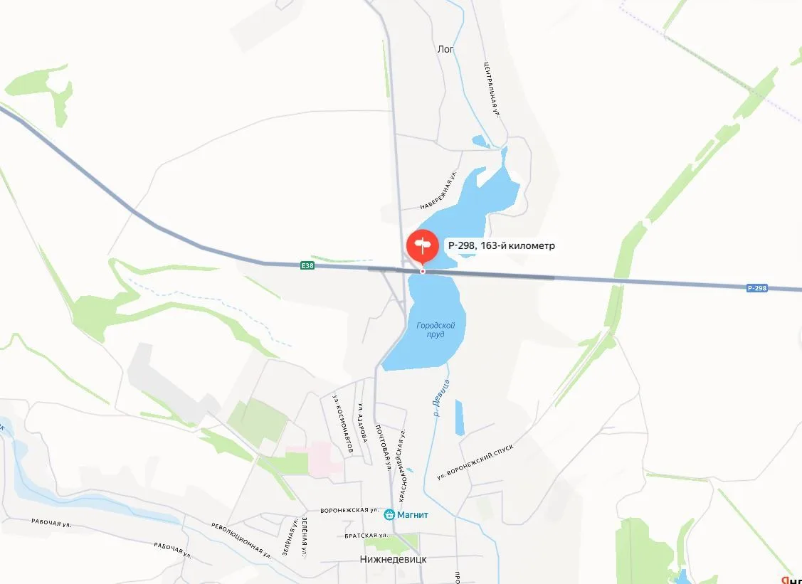 🛑 В Воронежской области на автодороге Р-298 Курск-Воронеж будет ограничено движение