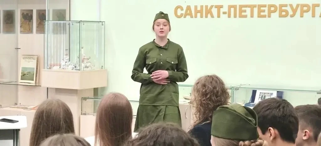 В школе на Глеба Успенского состоялась традиционная читательская конференция старшеклассников «Памят