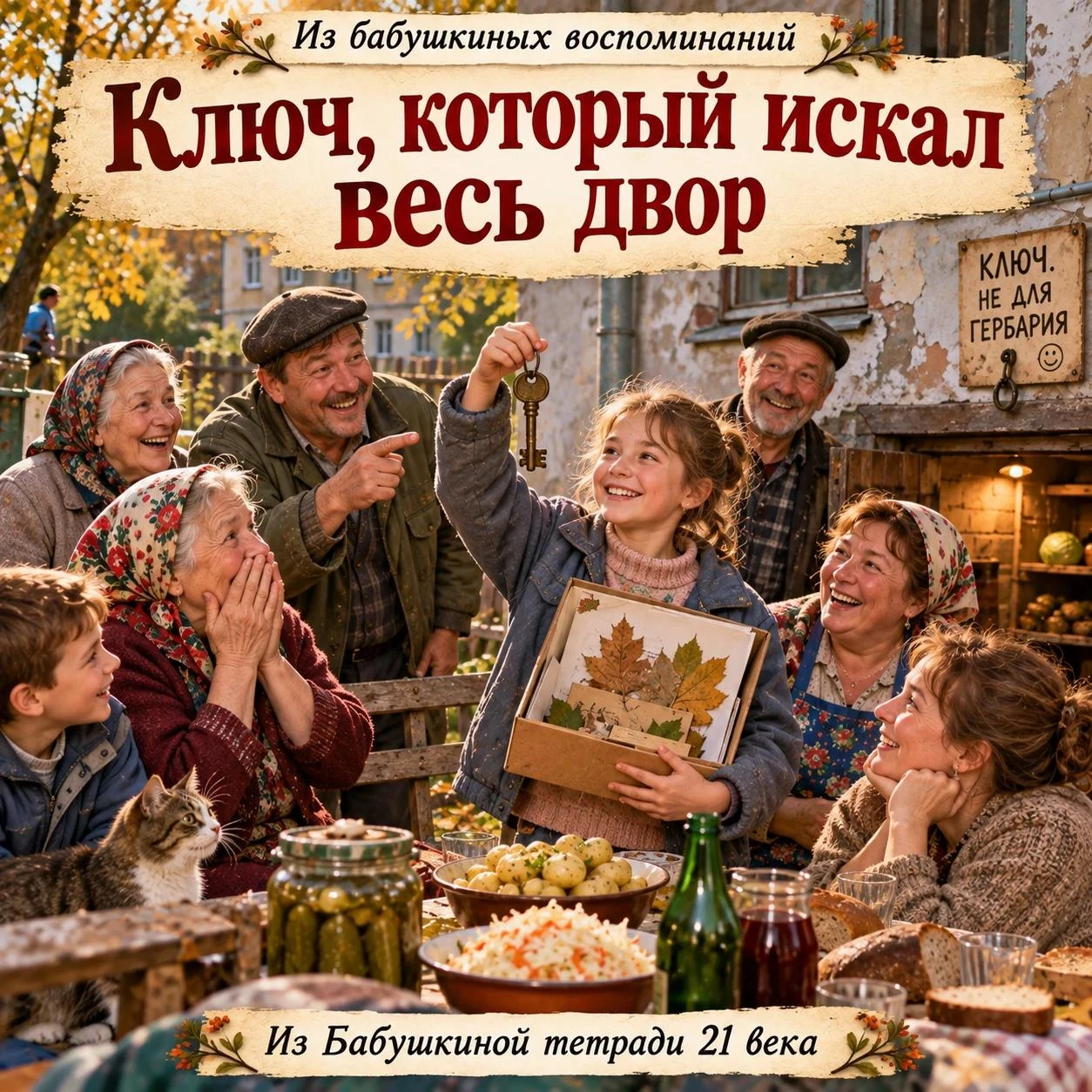 История «Ключ, который искал весь двор»