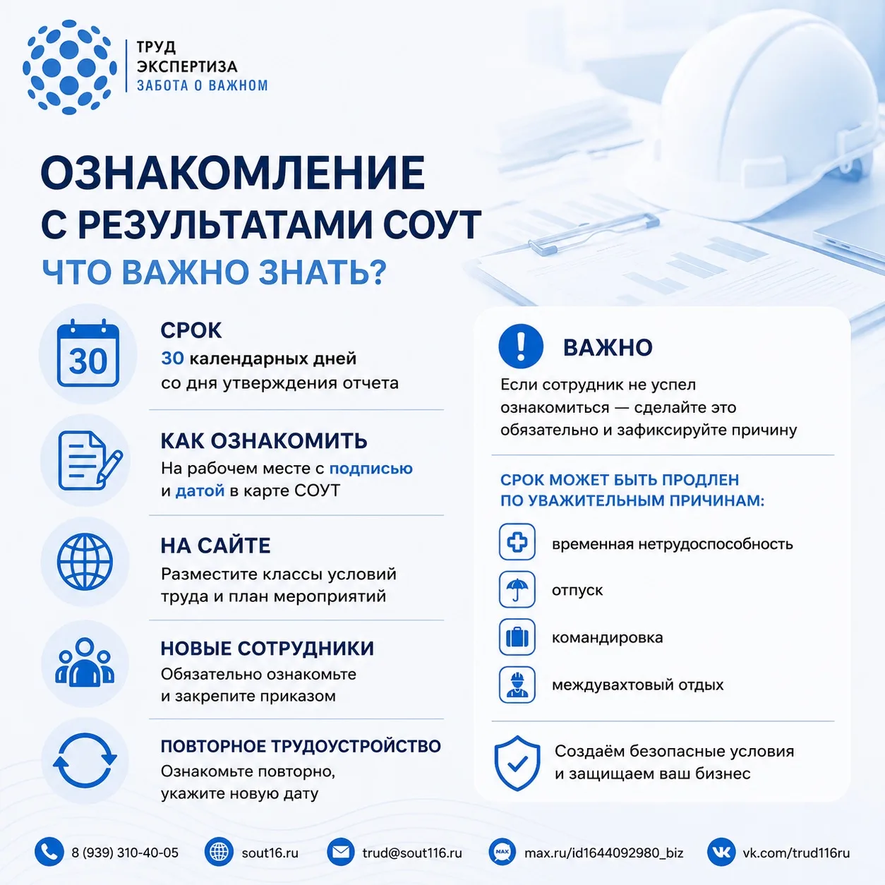 📋 Ознакомление с результатами СОУТ: ответы на самые частые вопросы