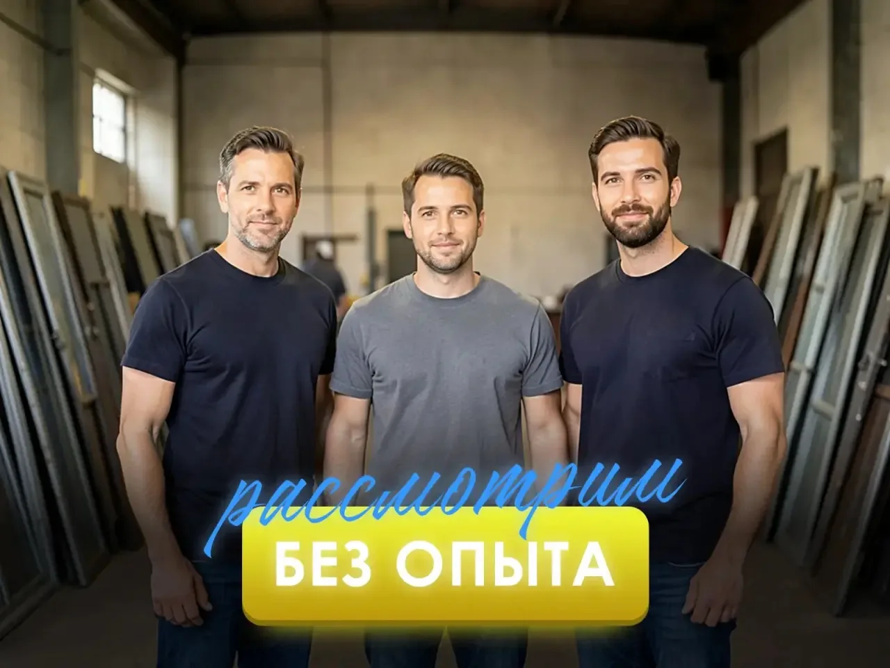 🔥 Требуются сотрудники на производство металлических дверей 🔥