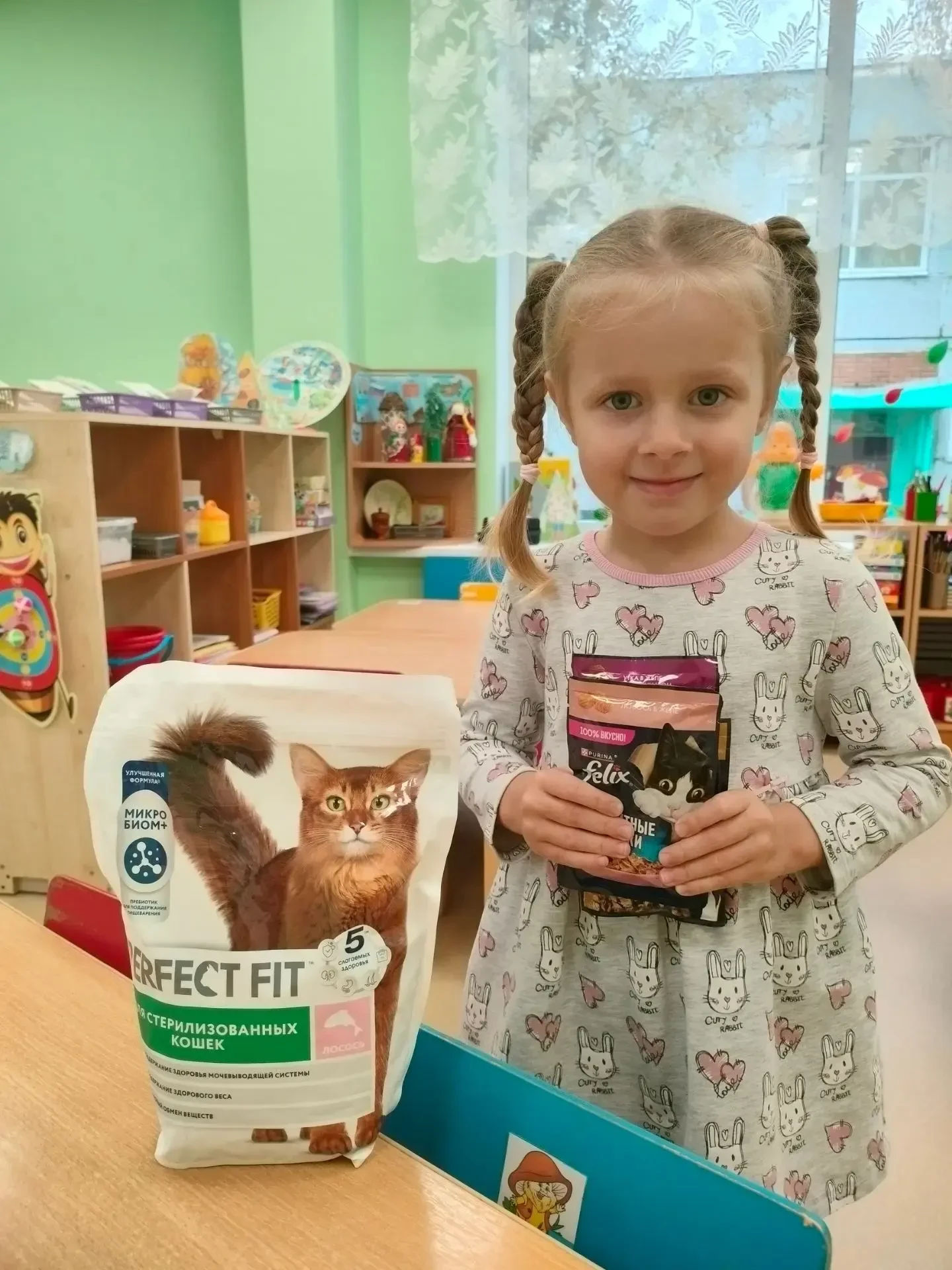 🤗 Новый участники акции: "Накорми ближнего" - Енаева Диана. Группа "Машенька".  Большо...