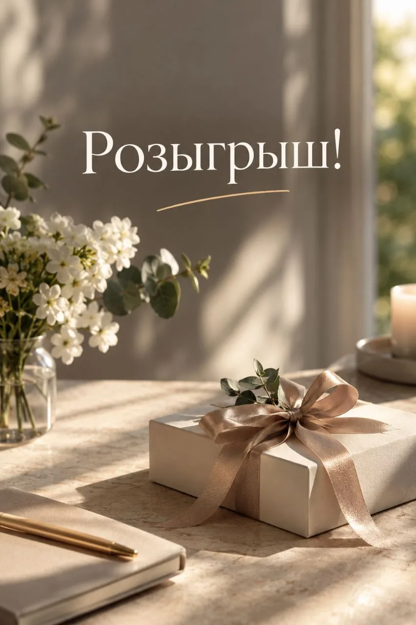 Очень давно не проводила розыгрышей - самое время 🔥