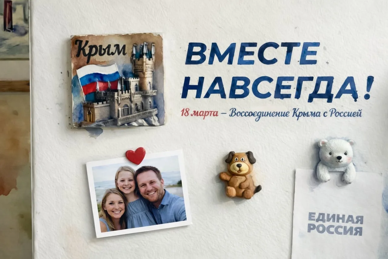 🗓 Сегодня, 18 марта, исполняется 12 лет со дня исторического воссоединения Крыма и Сев...