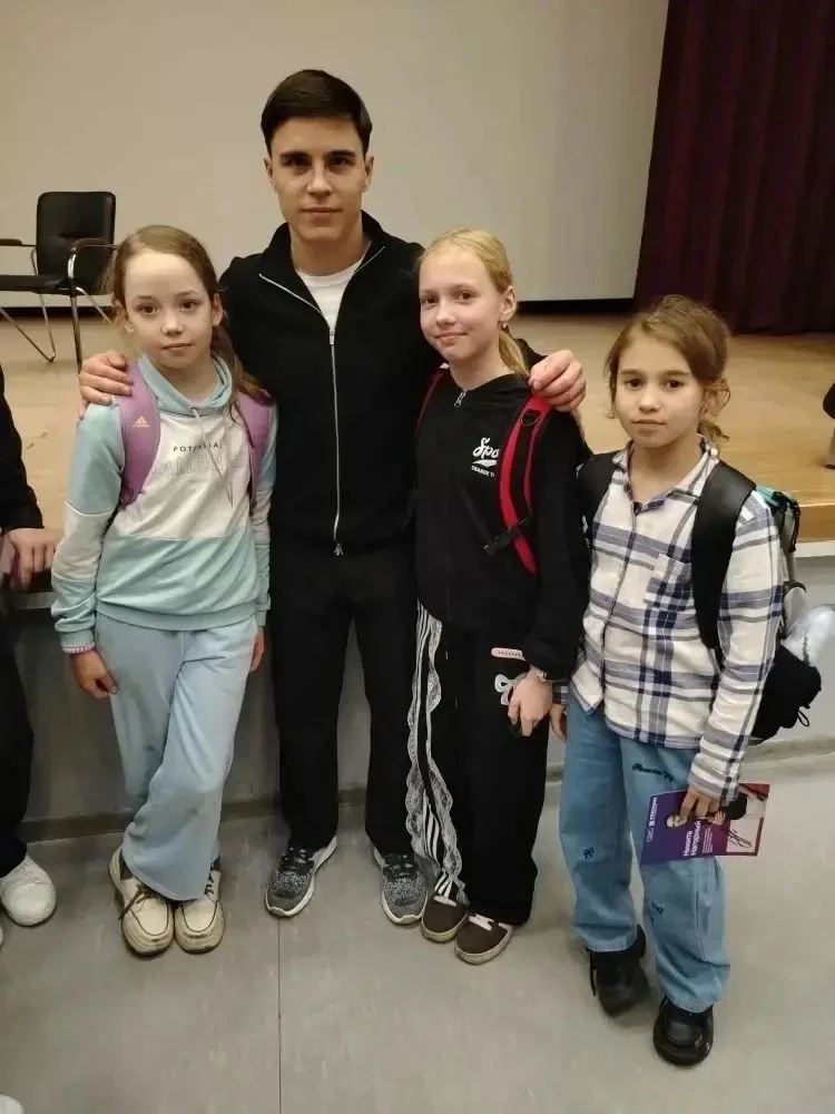 🌟 Встреча с олимпийским чемпионом! 🌟