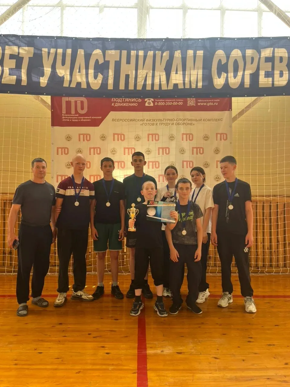 Поздравляем команду нашей школы с заслуженным вторым местом в районных соревнованиях по...