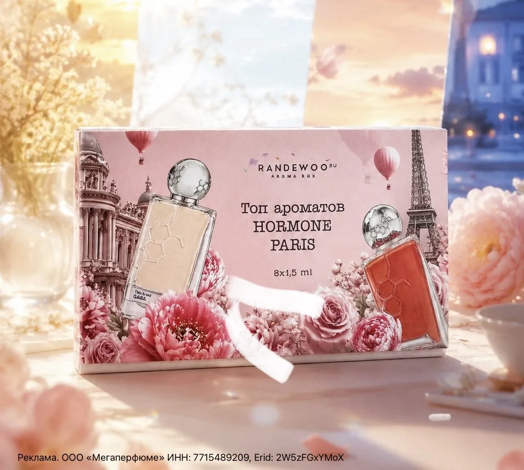 Посмотрите, какой классный Аромабокс нашла в Randewoo - ТОП ароматов Hormone Paris .

Все ароматы зд