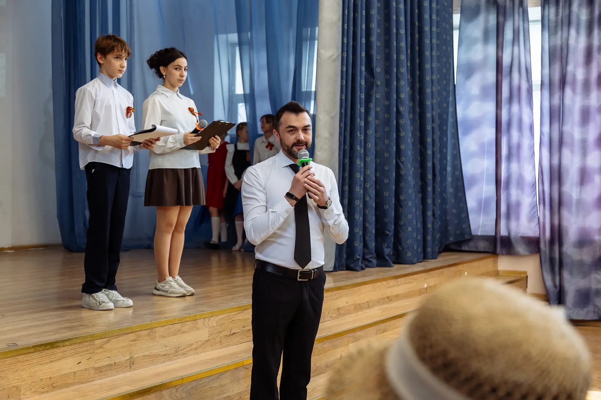 📆 Приближается День Победы — праздник, который объединяет всю страну.  Наша школа тоже отметила его 