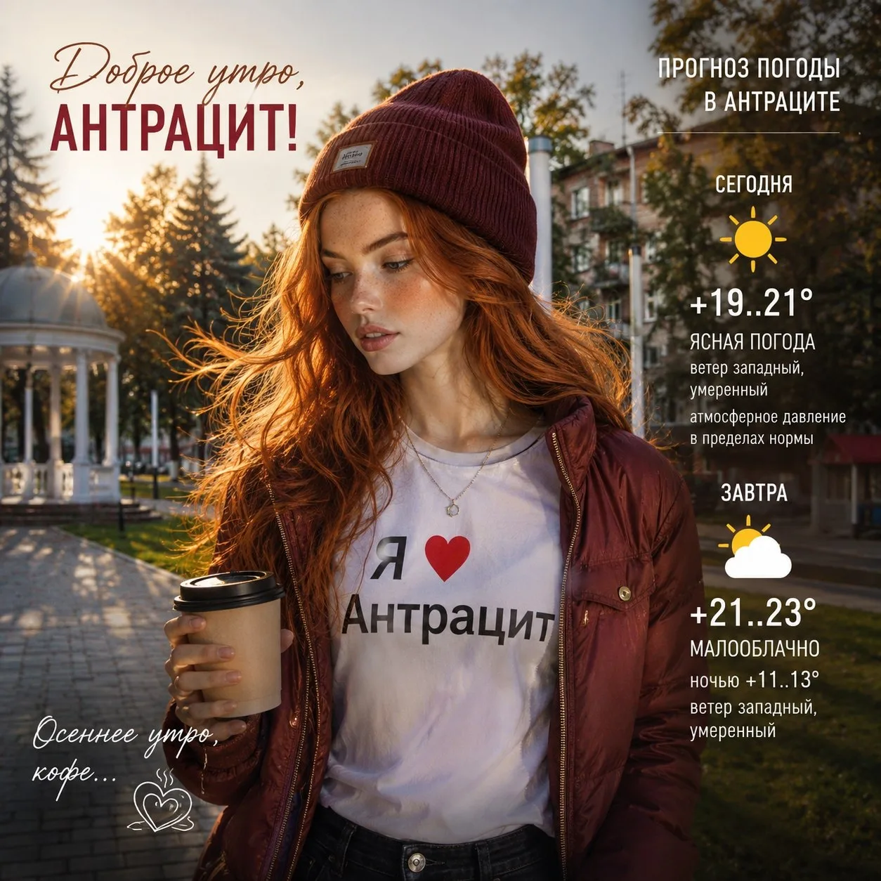 Доброе утро, любимый Антрацит! ☀️