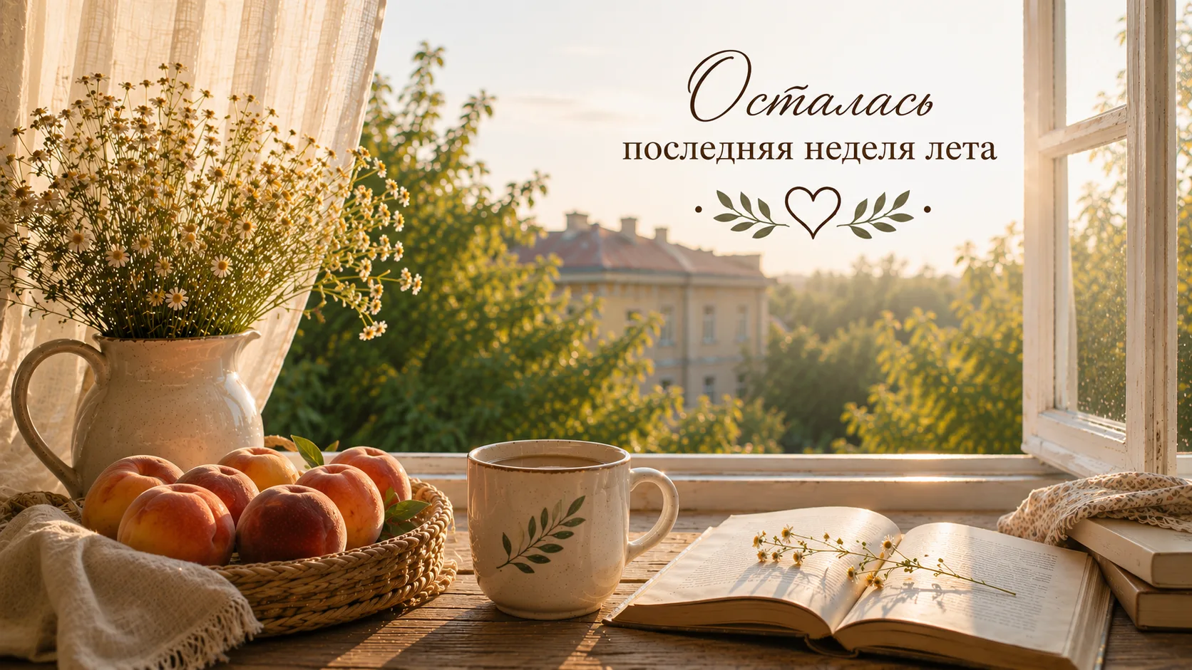 🌿 ОСТАЛАСЬ ПОСЛЕДНЯЯ НЕДЕЛЯ ЛЕТА