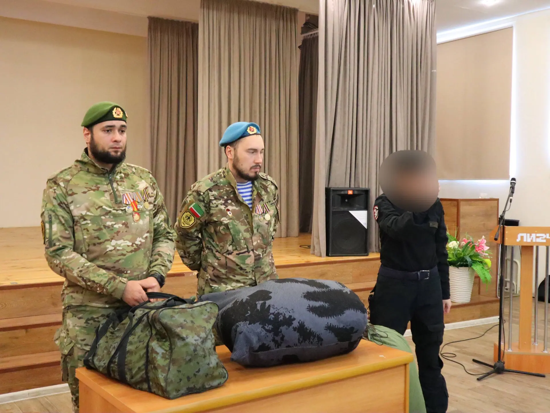 В понедельник в нашем лицее прошла встреча с ветеранами СВО