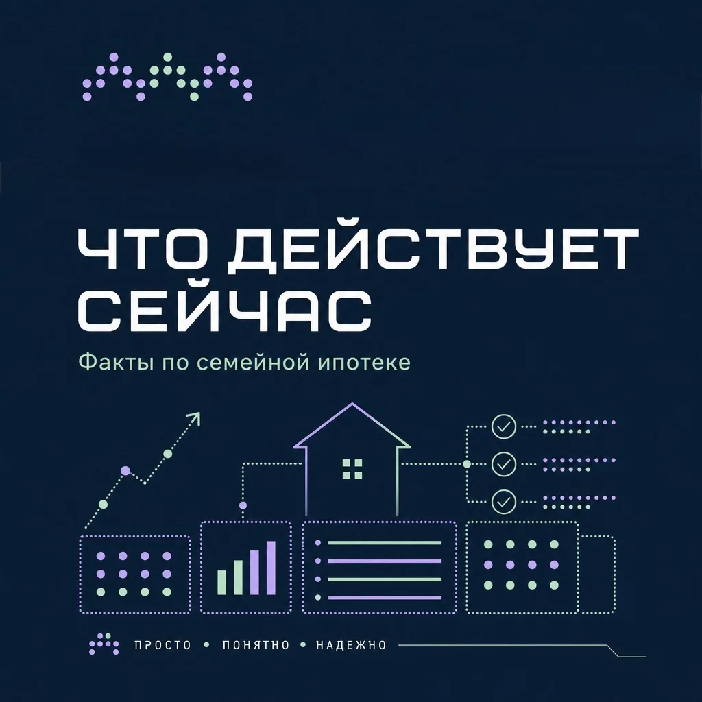 Сначала факты, потом выводы. Вот что по семейной ипотеке действует прямо сейчас.