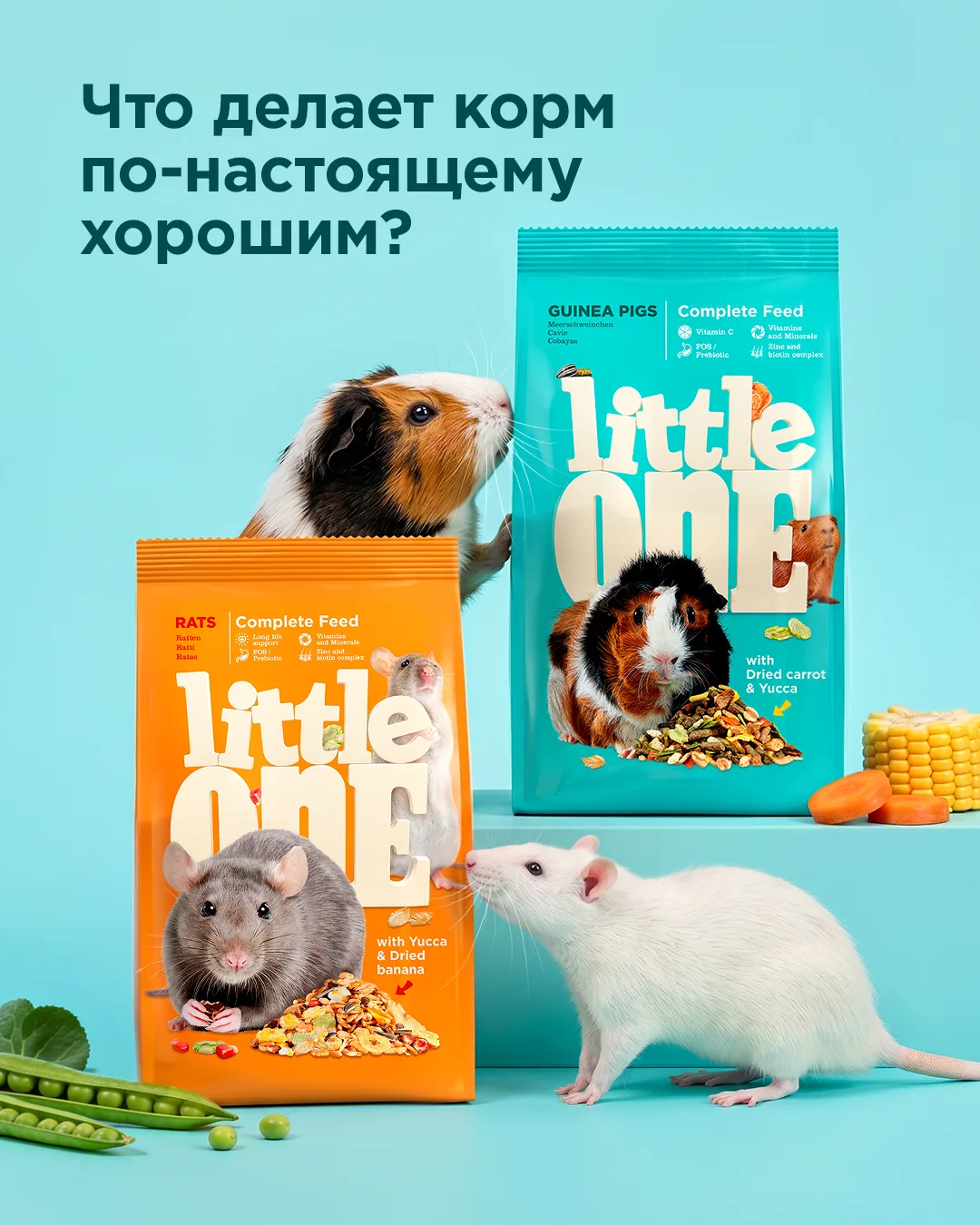 Что делает корм по-настоящему хорошим? 🐹💛

В первую очередь — сбалансированный состав, который пом