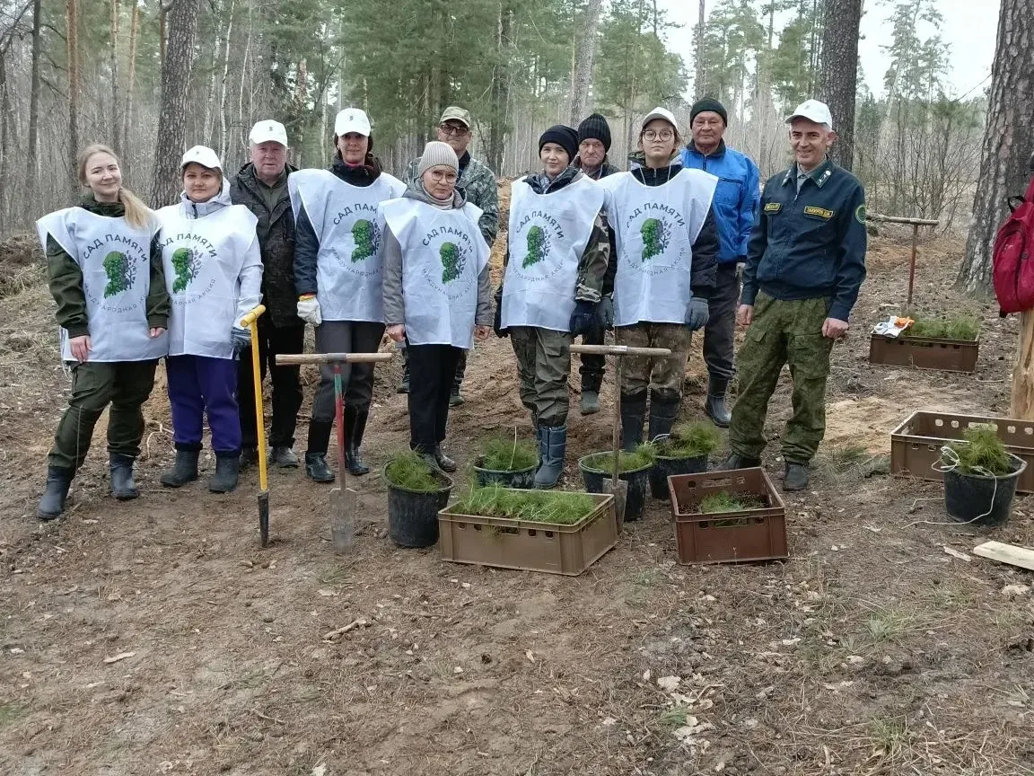 Сотрудники ГКУ «Зеленодольское лесничество» и ГБУ «Зеленодольский опытный лесхоз» приня...