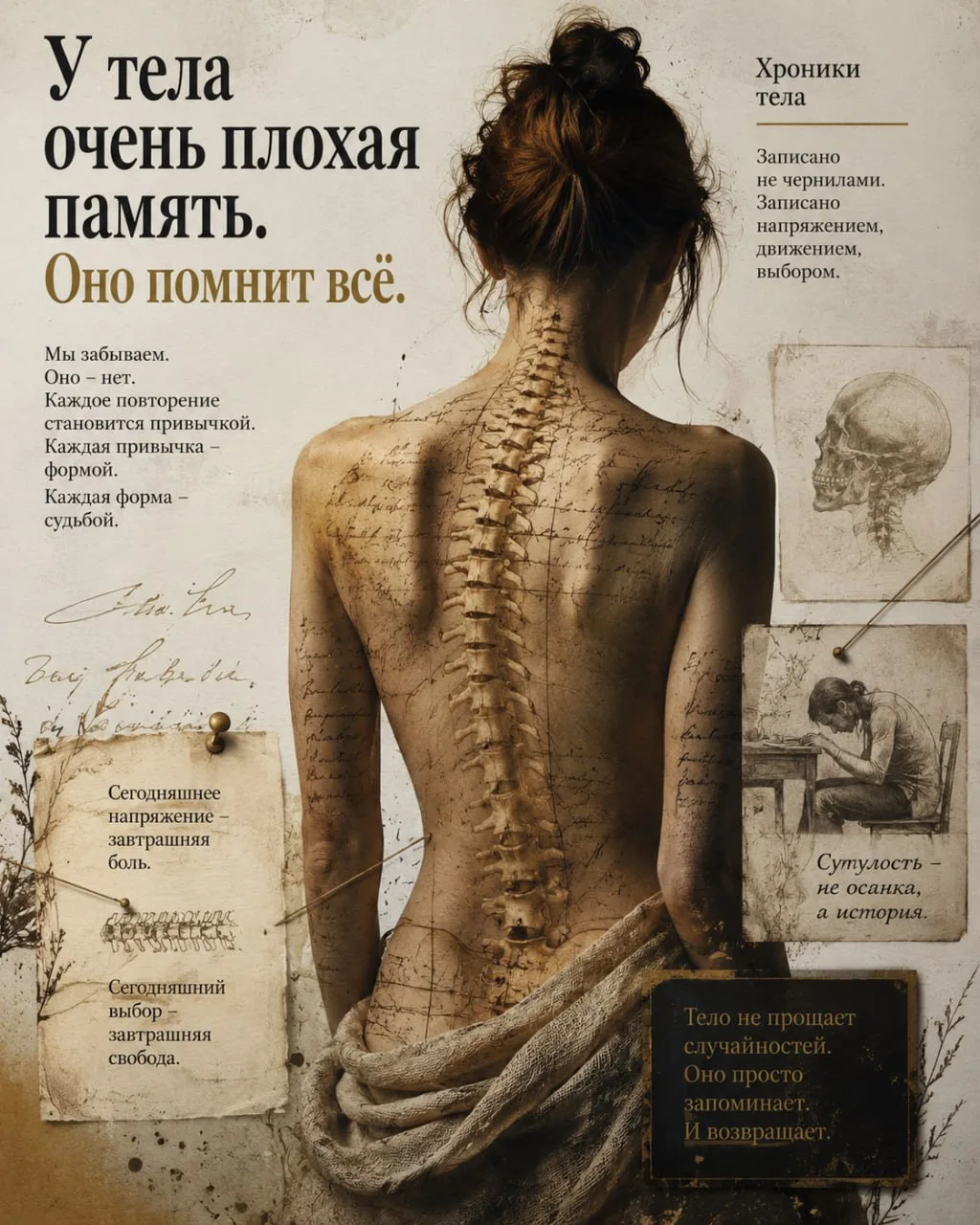 У тела очень плохая память. Оно помнит всё.