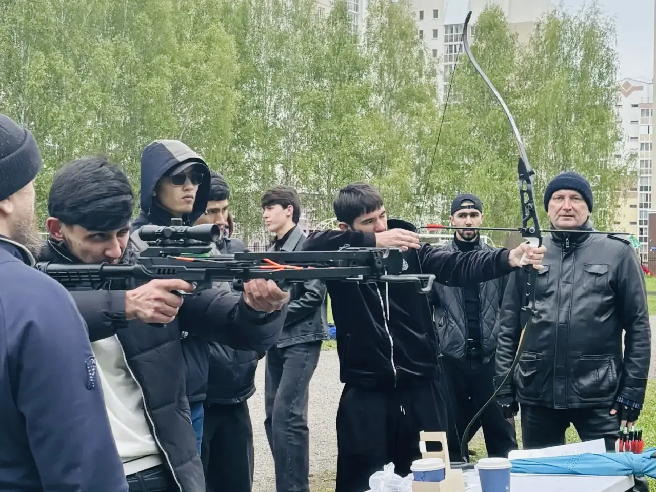 Турнир по спортивному стрелковому многоборью в Кемерове собрал более 50 участников 🔥  На территории 