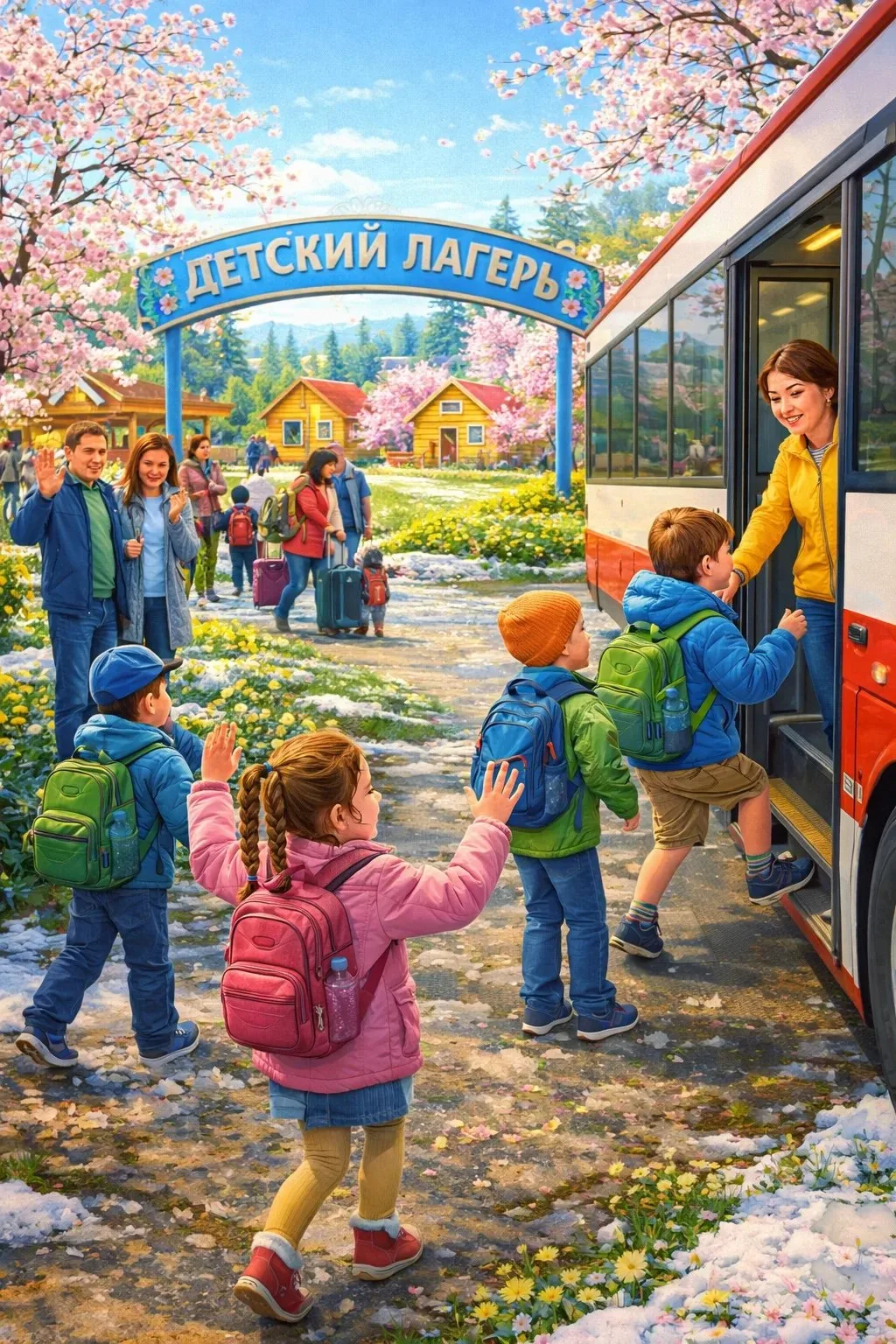 ❗Принимаем заявления на март 2026 г. в детские оздоровительные лагеря с санаторно-курор...