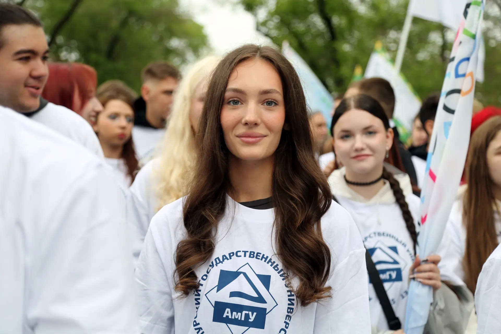 🥳 170 лет городу — 150 человек от АмГУ в шествии!