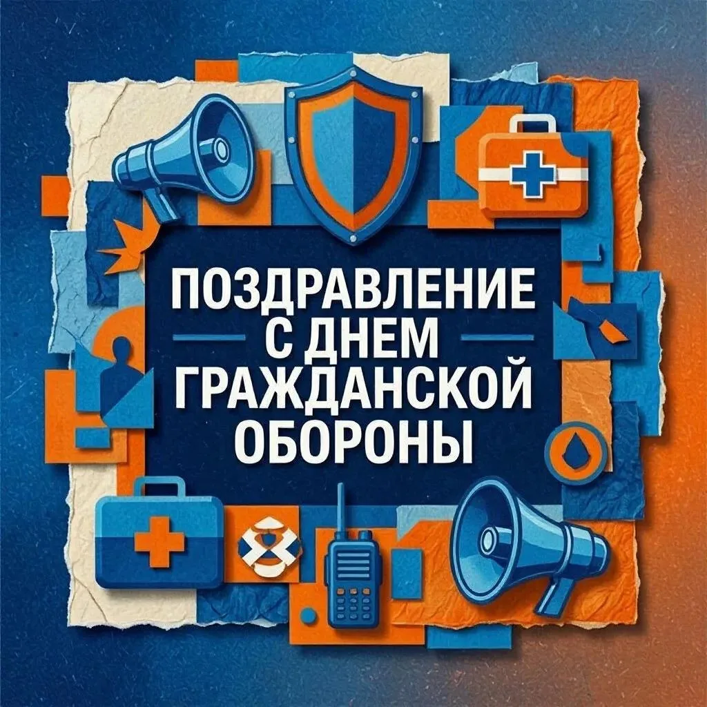 Поздравление временно исполняющего обязанности начальника Главного управления МЧС Росси...