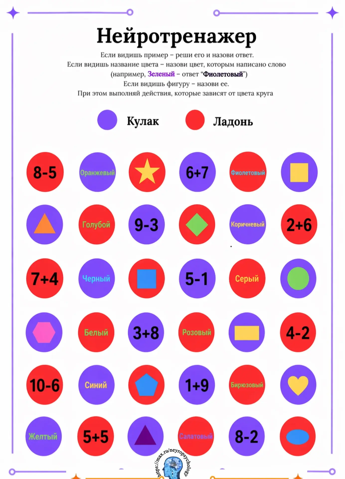 🧠 Нейротренажер, который прокачает внимание и скорость мышления  Перед тобой не просто картинка — эт
