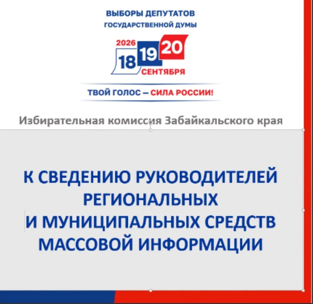 ✅  В связи с проведением выборов депутатов Государственной Думы Федерального Собрания Российской Фед