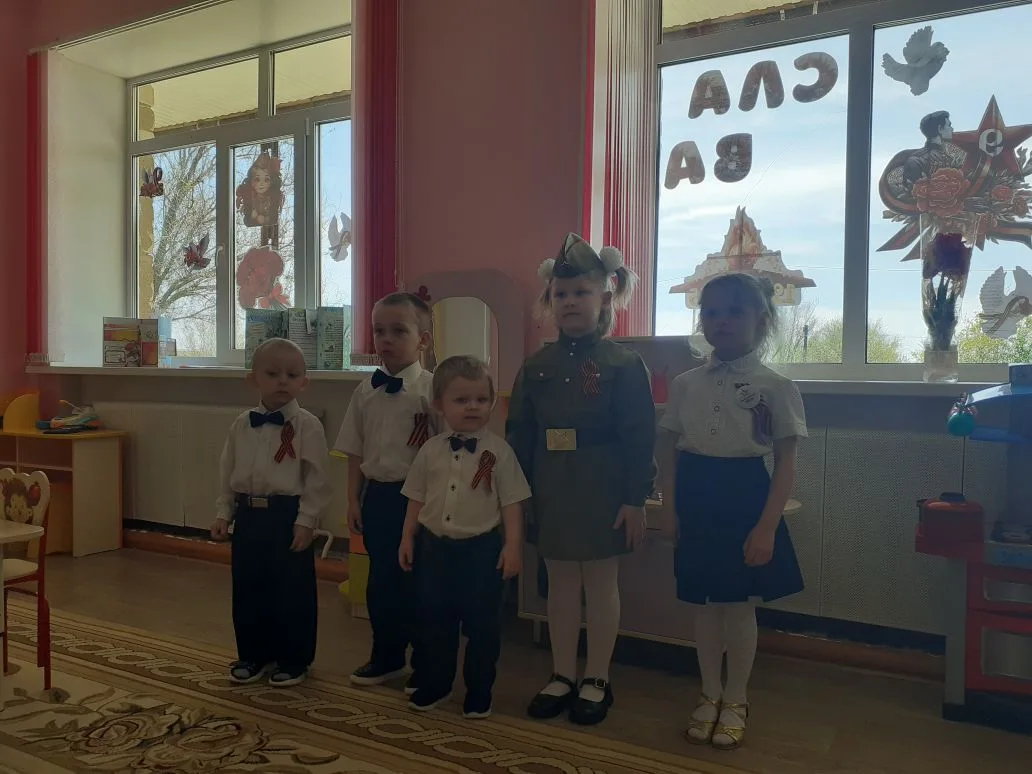 # Отчет о тематической неделе, посвященной Дню Победы в детском саду