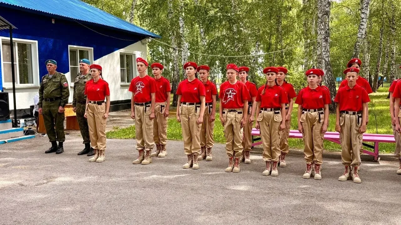 🇷🇺Юнармейская смена в лагере «Берёзовая роща»