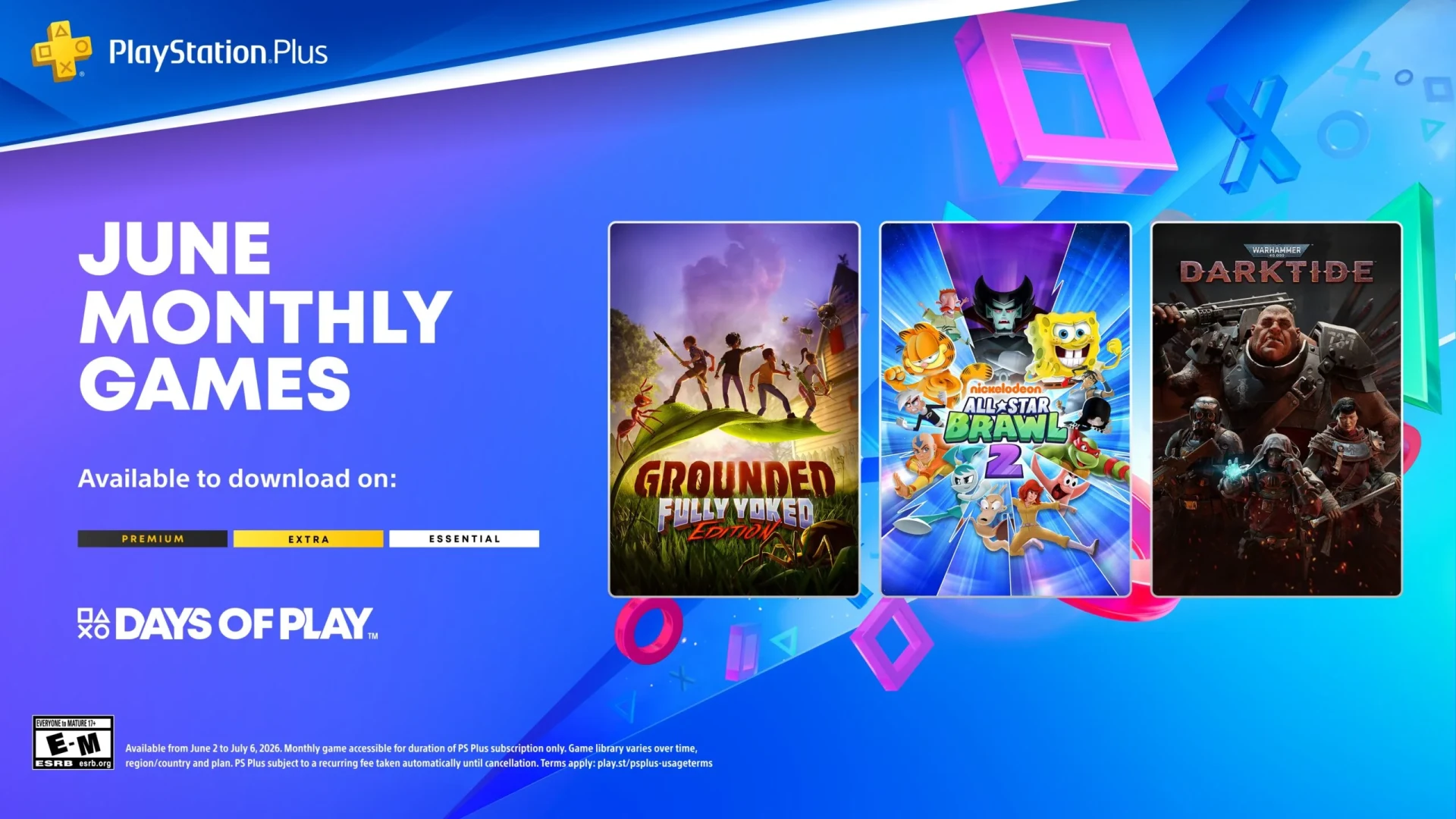 🎮 Sony представила июньскую подборку PS Plus!