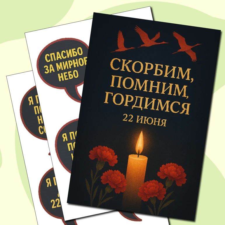 22 июня — День памяти и скорби
85 лет назад, в 4 часа утра, началась Великая 
Отечественная война. 
