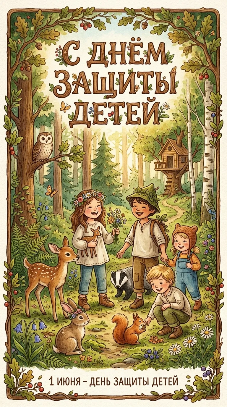 🌞 С Днём защиты детей!